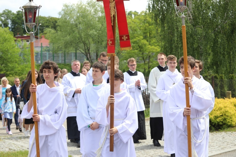 Prymicyjna Msza św. ks. Patryka Zaręby w Starym Bielsku - 2022