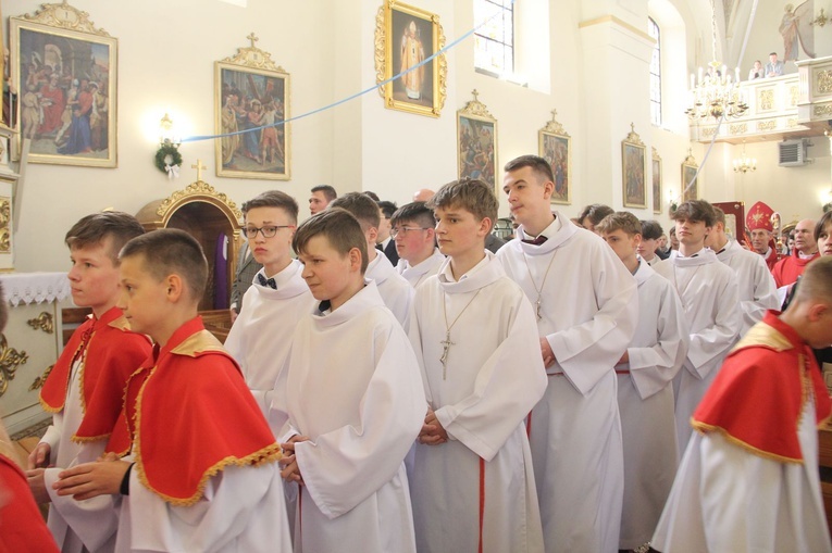 Tymbark. Bierzmowanie 2022