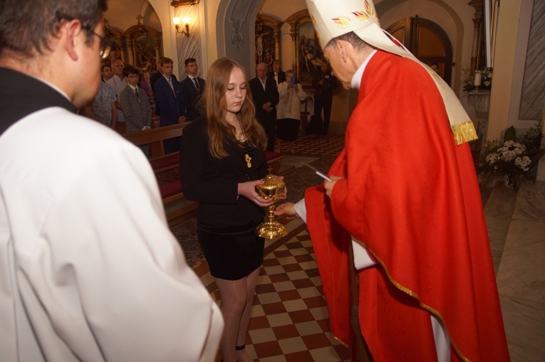 Bierzmowanie w Stroniu Śl. i w Lubnowie