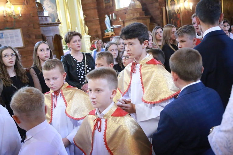 Bierzmowanie w Wilkowisku