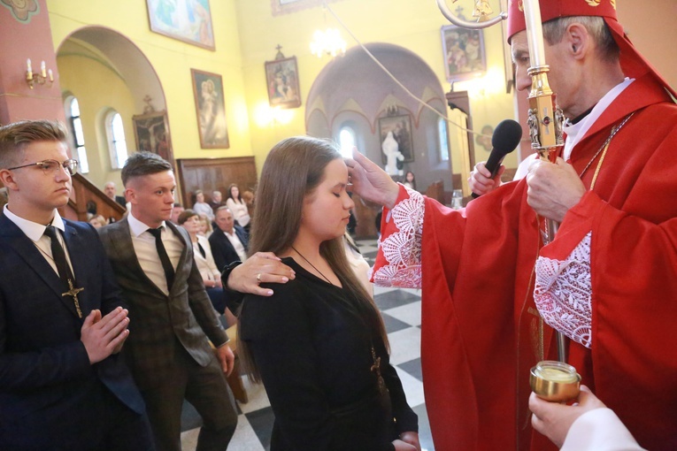 Bierzmowanie w Górze św. Jana