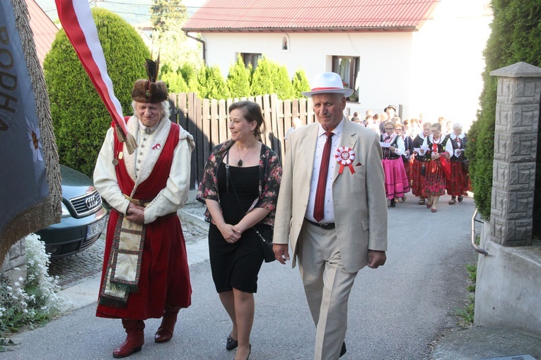 Podegrodzie. Powitanie króla Jana III Sobieskiego
