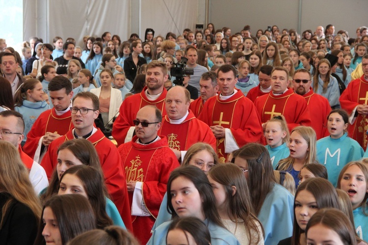 Zabawa. Diecezjalna pielgrzymka Dziewczęcej Służby Maryjnej