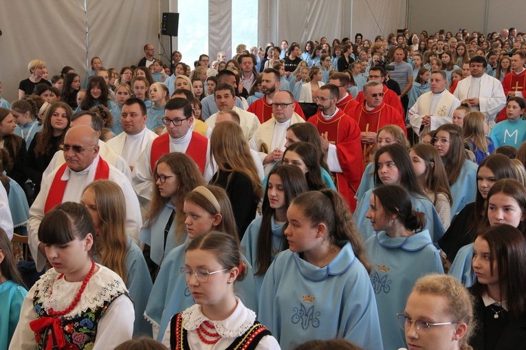 Zabawa. Diecezjalna pielgrzymka Dziewczęcej Służby Maryjnej