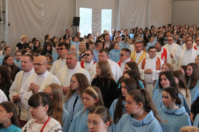 Zabawa. Diecezjalna pielgrzymka Dziewczęcej Służby Maryjnej