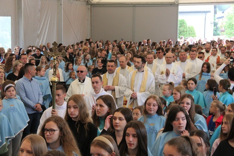 Zabawa. Diecezjalna pielgrzymka Dziewczęcej Służby Maryjnej