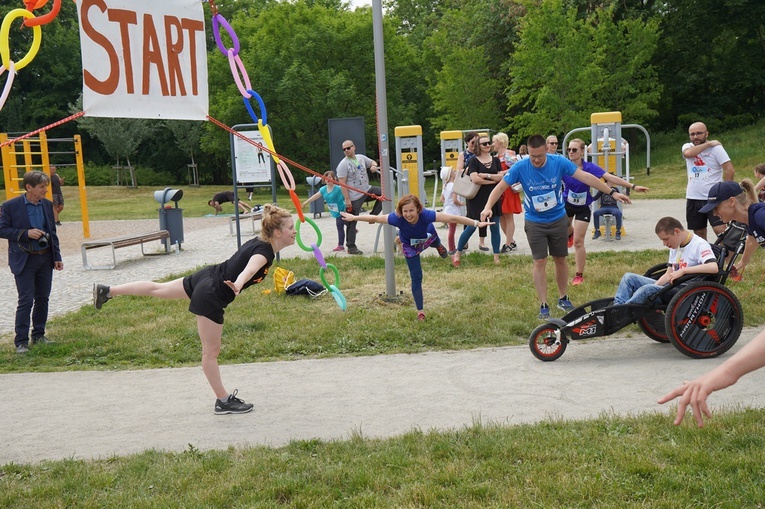 Maciek biega z L'Arche