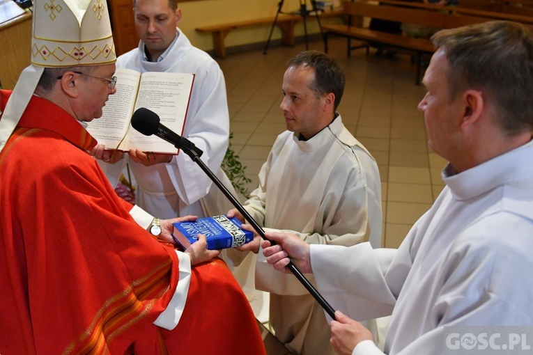 Zielona Góra. Posługa lektoratu dla kandydatów do diakonatu stałego