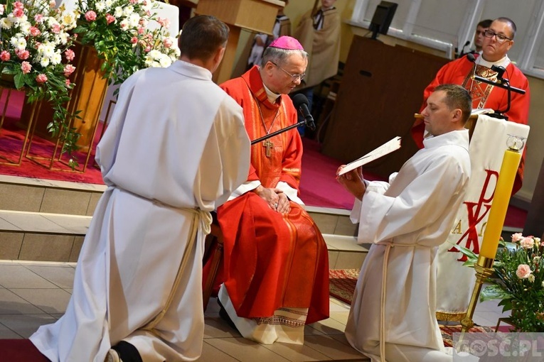 Zielona Góra. Posługa lektoratu dla kandydatów do diakonatu stałego