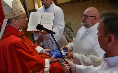 Zielona Góra. Posługa lektoratu dla kandydatów do diakonatu stałego