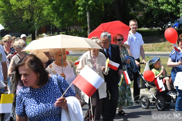 Gorzów Wlkp. III Marsz dla Życia i Rodziny w 25. rocznicę wizyty Jana Pawła II