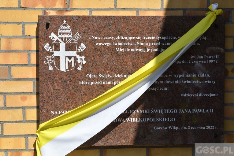 Gorzów Wlkp. dziękuje za wizytę Jana Pawła II przed 25 laty