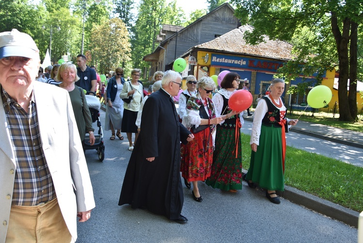 Rodzinnie w rabczańskim amfiteatrze