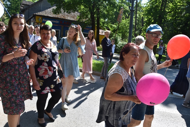 Rodzinnie w rabczańskim amfiteatrze