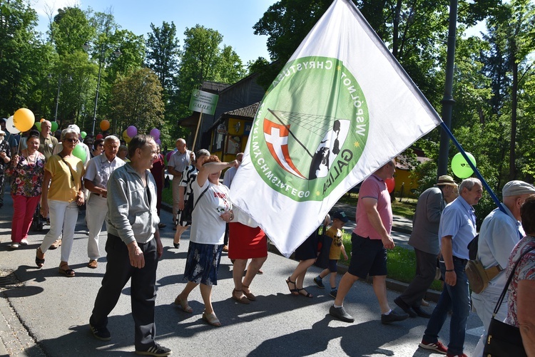 Rodzinnie w rabczańskim amfiteatrze