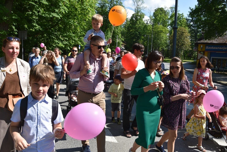 Rodzinnie w rabczańskim amfiteatrze