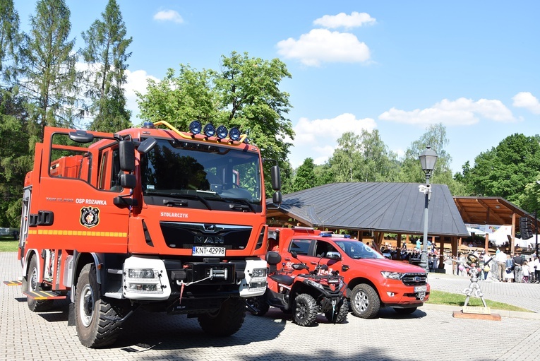 Rodzinnie w rabczańskim amfiteatrze