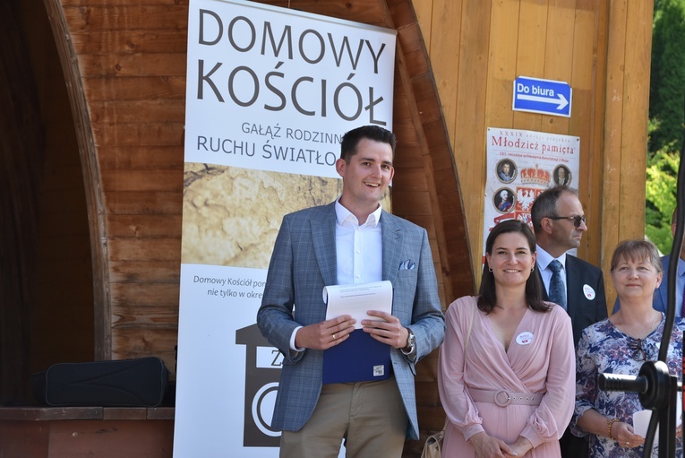 Rodzinnie w rabczańskim amfiteatrze