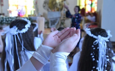 Modlitwa dzieci.