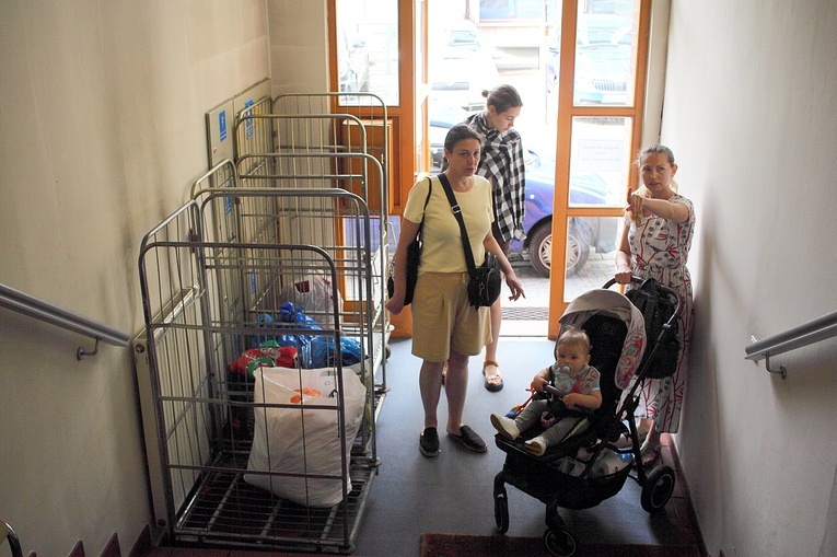 Caritas otworzyła w Opolu punkt pomocy żywnościowej dla uchodźców z Ukrainy 