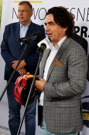 Pierwszy przejazd szynobusem z Wrocławia do Sobótki