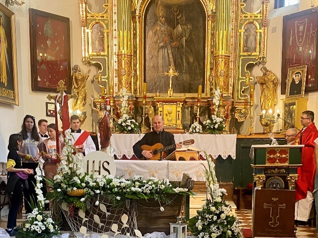 Pielgrzymka młodzieży nadwiślańskiej