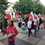 Wejście Łowickiej Pielgrzymki na Jasną Górę