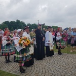 Wejście Łowickiej Pielgrzymki na Jasną Górę