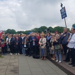 Wejście Łowickiej Pielgrzymki na Jasną Górę