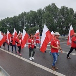 Wejście Łowickiej Pielgrzymki na Jasną Górę