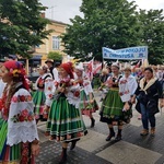 Wejście Łowickiej Pielgrzymki na Jasną Górę