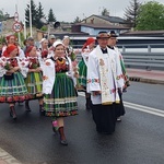 Wejście Łowickiej Pielgrzymki na Jasną Górę