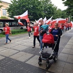 Wejście Łowickiej Pielgrzymki na Jasną Górę