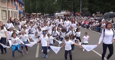 „Tańcząca procesja” wróciła do Luksemburga