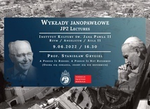 Osoba się odradza, a nie reformuje: Wykład Stanisława Grygiela na Angelicum