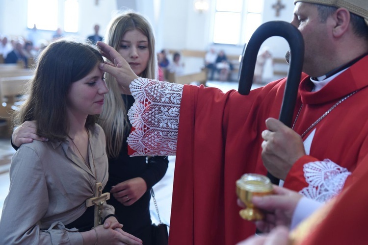 Bierzmowanie w par. Miłosierdzia Bożego w Dębicy