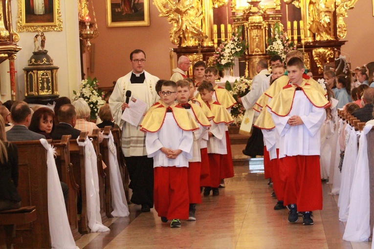 Rozpoczęcie nawiedzenia w Oleśnie