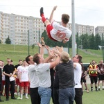 Tarnów. Mistrzostwa Polski WSD w piłce nożnej - dekoracja zwycięzców