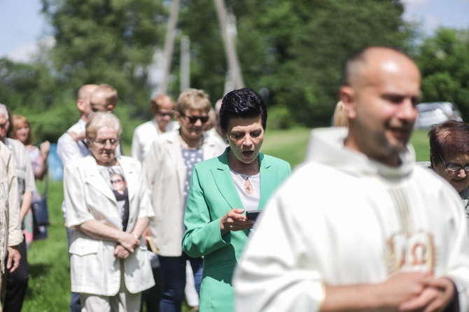 Wprowadzenie relikwii św. Antoniego z Padwy w Lasówce