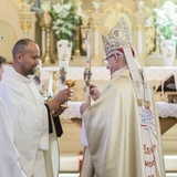 Wprowadzenie relikwii św. Antoniego z Padwy w Lasówce