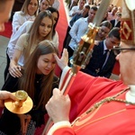 Bierzmowanie i kolacja dla młodzieży