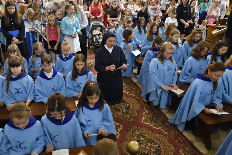 Przyjęcie nowych Dzieci Maryi