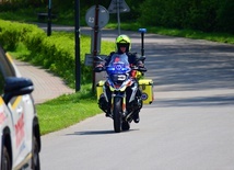 Śląskie. Motoambulans od tygodnia w trasie. W co drugim przypadku nie trzeba było wzywać karetki