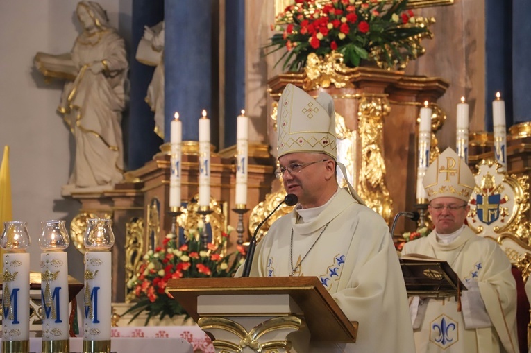 Pielgrzymka leśników do Rokitna