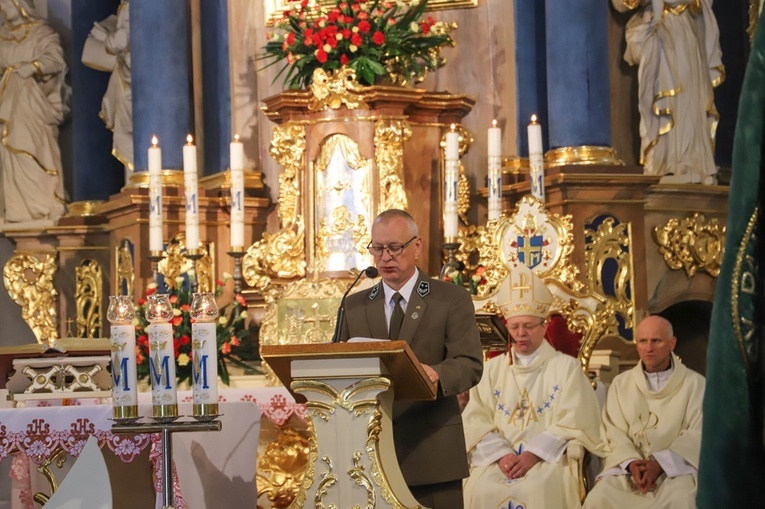 Pielgrzymka leśników do Rokitna