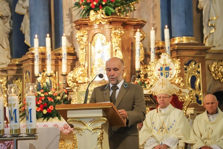 Pielgrzymka leśników do Rokitna
