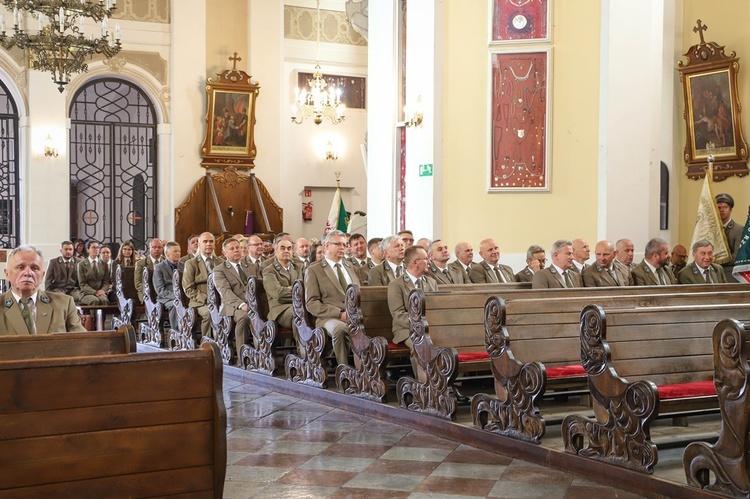 Pielgrzymka leśników do Rokitna