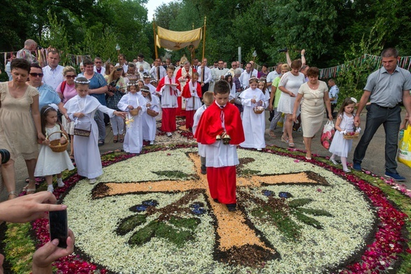 Boże Ciało - historia święta