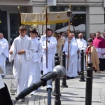 Procesja eucharystyczna w Zielonej Górze