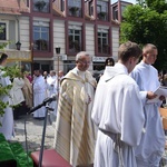 Procesja eucharystyczna w Zielonej Górze